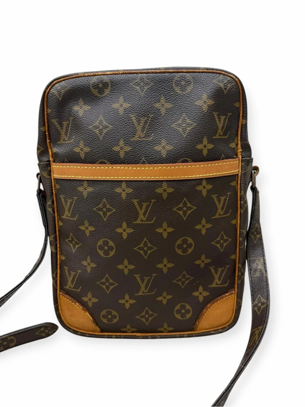 Louis Vuitton Danube Monogram Crossbody Shoulder Bag